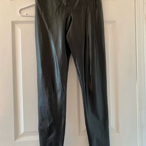 Daria leather leggings - Aritzia
